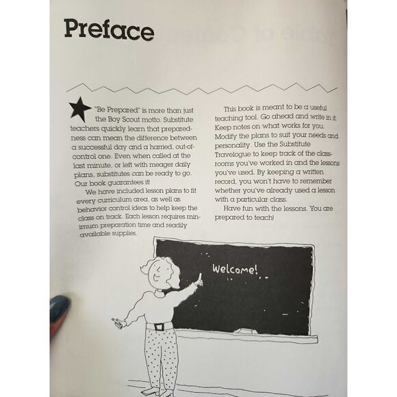 Super Sub Must Have handbook for Sub teachers Lesson Plans & more paperback idea - Picture 5 of 7